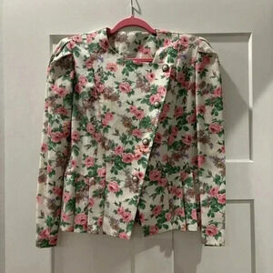 The Traveler By Connie Vintage Floral Jacket
